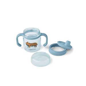 Liewood Kylo Becher Beach Blue, komplett zerlegbar und spülmaschinenfest