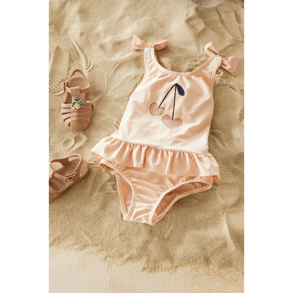 Amara swimsuit with bows Apple Blossom