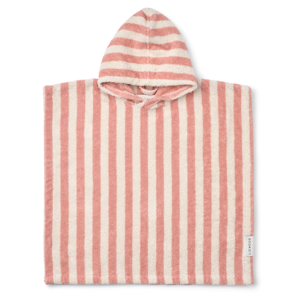 Koi Terry Poncho Coral Blush / Creme de la creme 