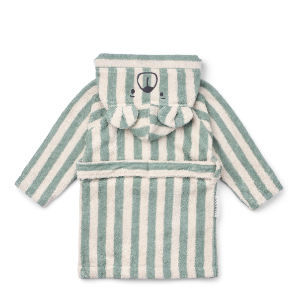 Lily bathrobe Peppermint / creme de la creme