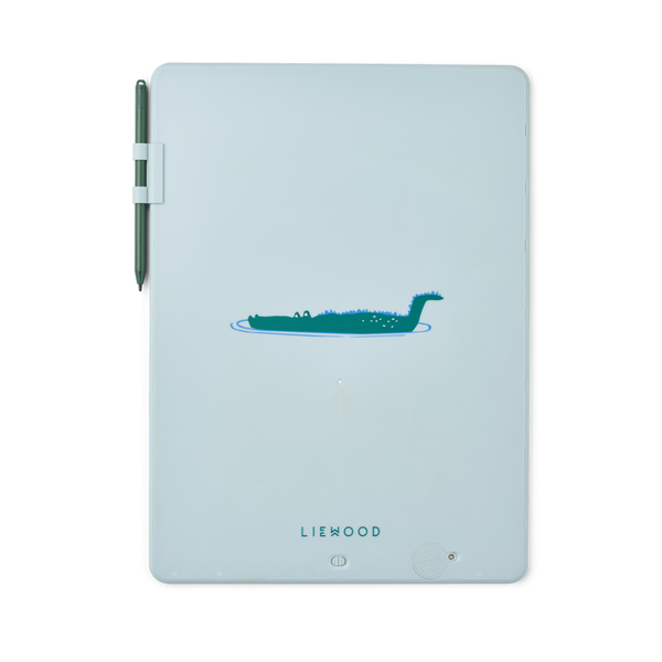 Zora Magic Drawing Board 3.5" Croco Dove Blue