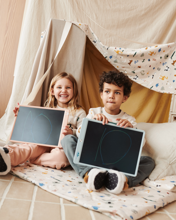 Zora Magic Drawing Board 3.5" Croco Dove Blue