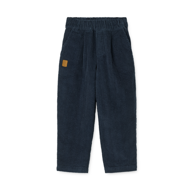 Borris Corduroy Trousers Classic Navy