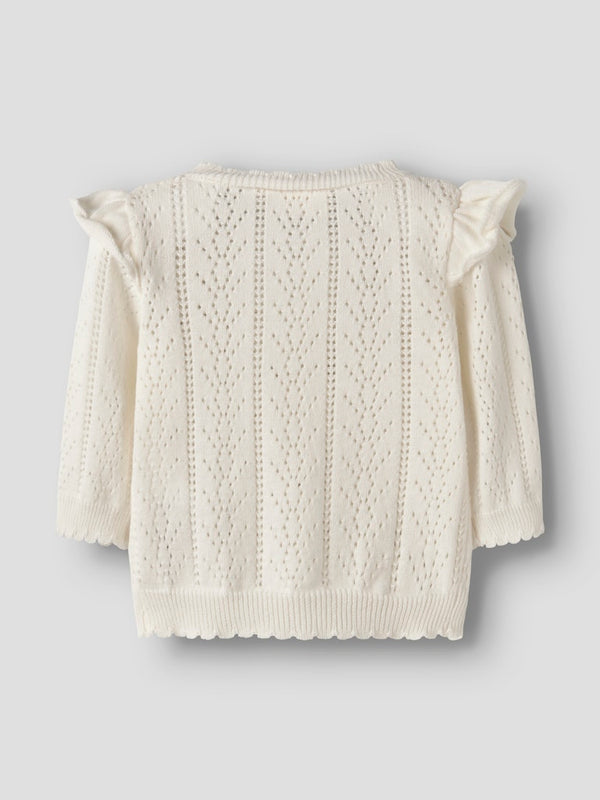 Knitted Cardigan Coconut Milk