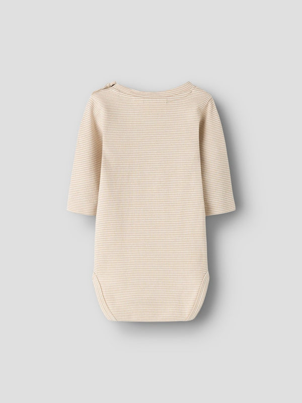 Long-sleeve bodysuit Oxford Tan