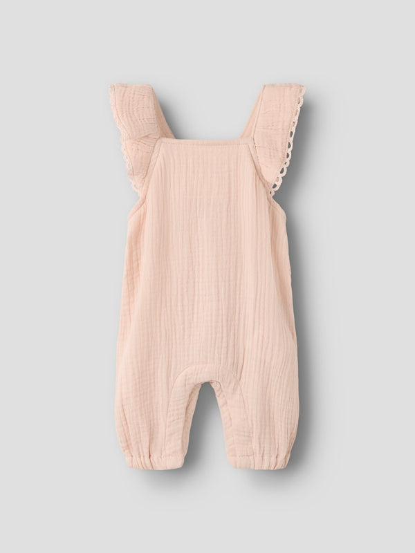 Musselin-Overall Peach Whip