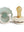 2-Pack Latex Pacifiers Daisy Little Darling/Cream