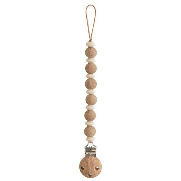 Soother chain Luna Faux Wood