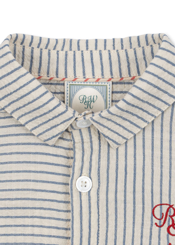 RHW X KS Duo Shirt Stripe Bluie
