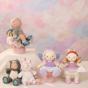 Olli Ella Dinkum Dolls Rainbow Realm Gruppe