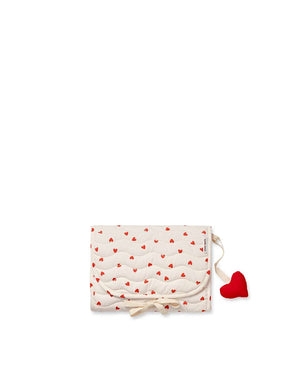 Dear April Wickelunterlage River Little Love aus OCS-zertifizierter Bio-Baumwolle