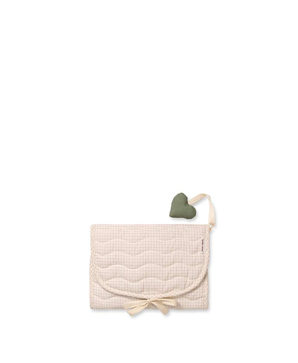 Dear April Wickelunterlage River Mini Check, 66 × 33 cm
