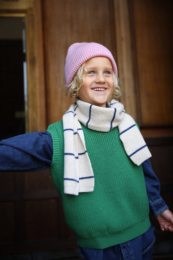 Scarf Igor Cream / Blue