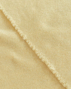 Hvid Triangle Schal Light Yellow, Gesamtansicht