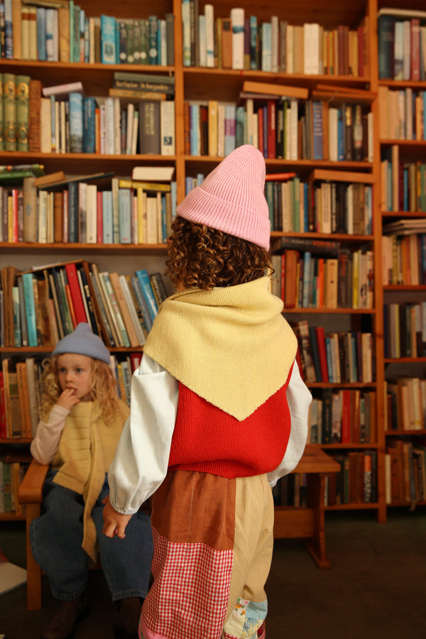 Triangle Schal Josephina Light Yellow