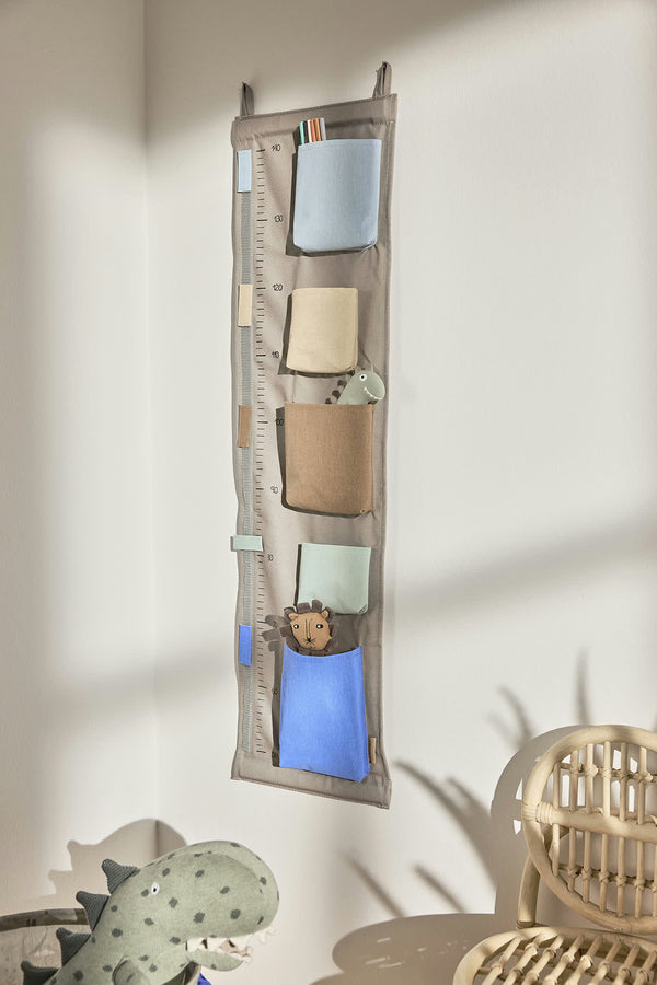 Growth chart + storage Saga Blue