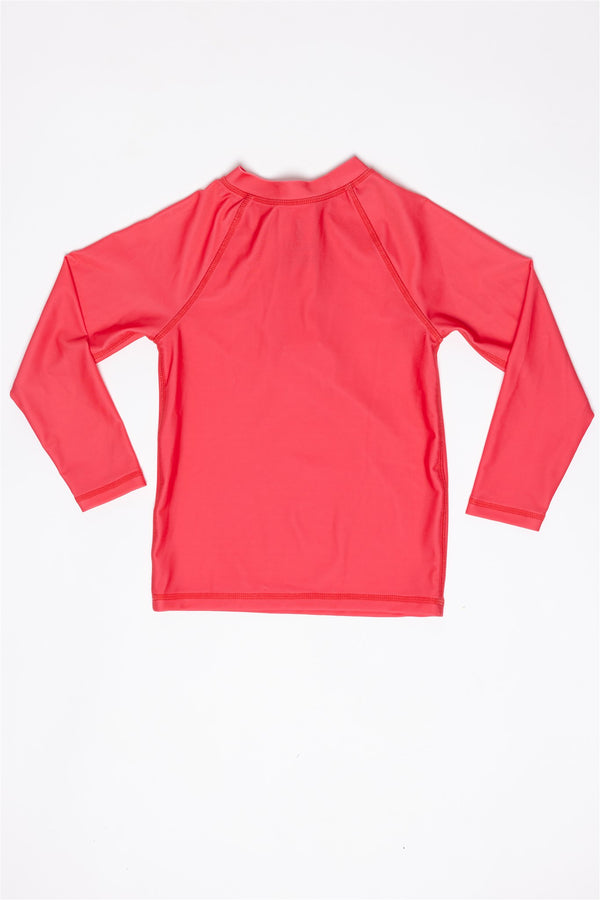 UV long-sleeve shirt Paradise Red