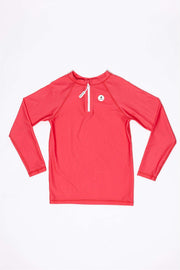 UV long-sleeve shirt Paradise Red
