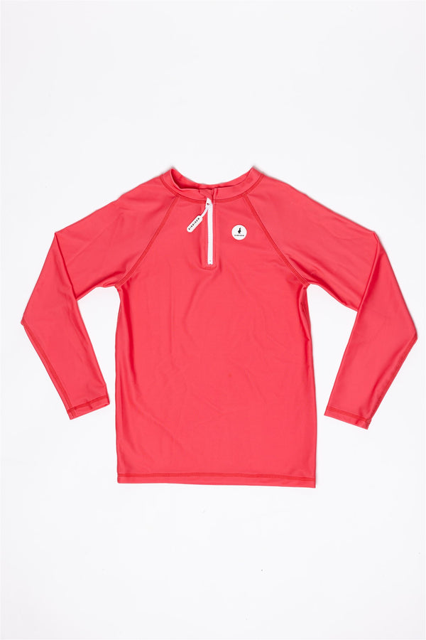 UV long-sleeve shirt Paradise Red