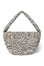 Soft Cotton Leopard Crossbody Bag
