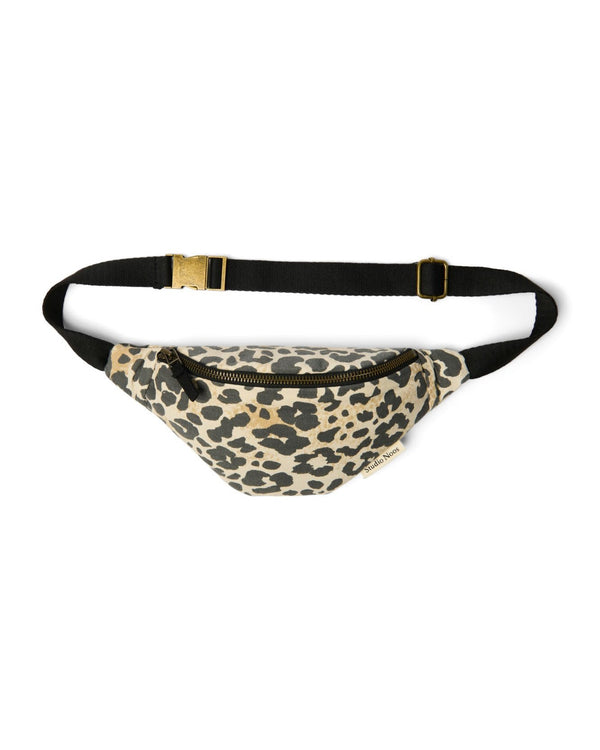 Soft Cotton Leopard Belt Bag for Kids