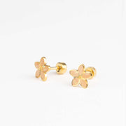 Golden Flora earrings