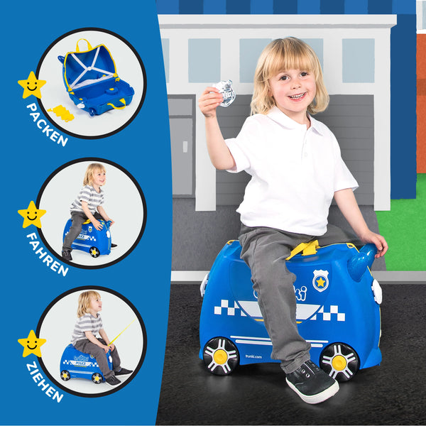 Percy the Police Car Trunki Travel Case