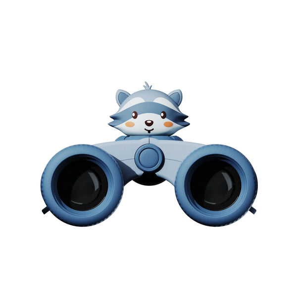 Binoculars Zoo Eyes Raccoon