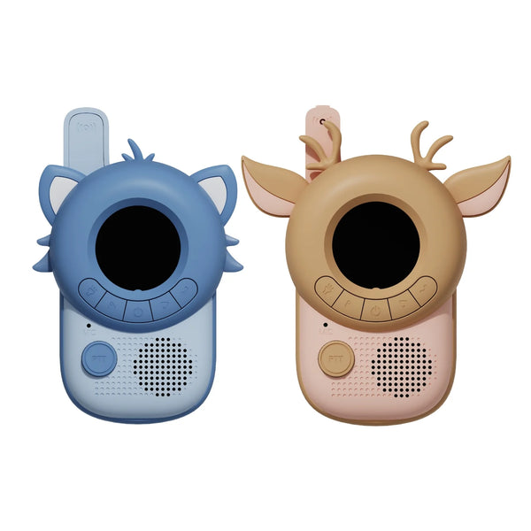 Zoo Walkie Talkie Set Raccoon / Deer