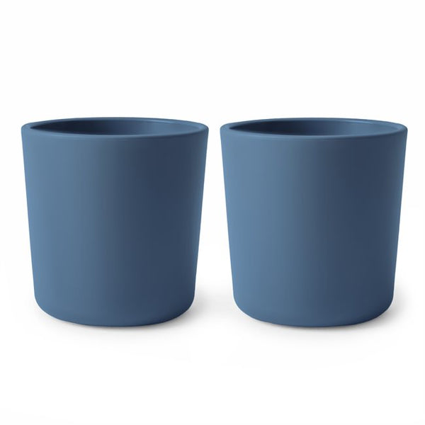 Set of 2 drinking cups Twilight Blue