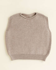 Merino Vest Harvey Sand
