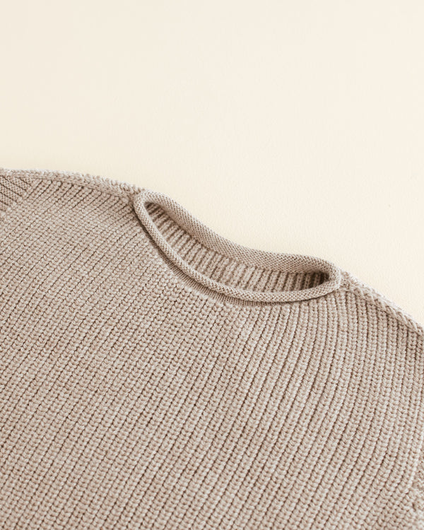 Merino Vest Harvey Sand