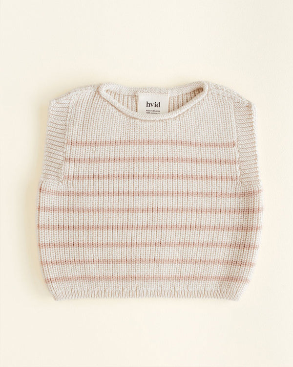 Merino-Weste Harvey Cream / Apricot