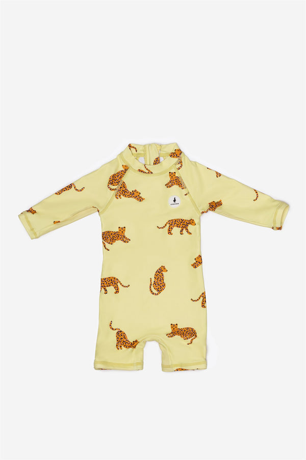 Baby Swimsuit Pink Leo