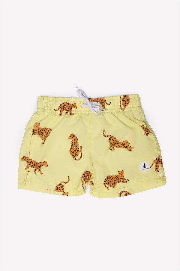 Swim Trunks Pink Leo