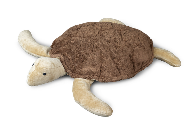 Peluche tortue grande marron