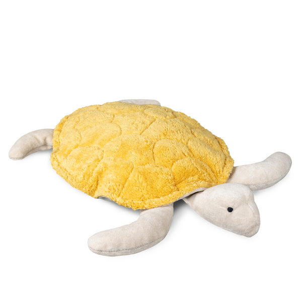 Cuddly toy turtle large saffron