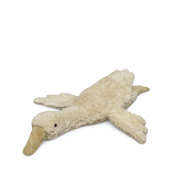 Stuffed goose, small, linen