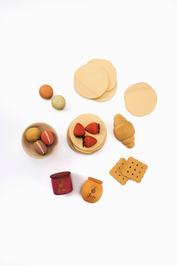 Wooden Dessert Toy Set