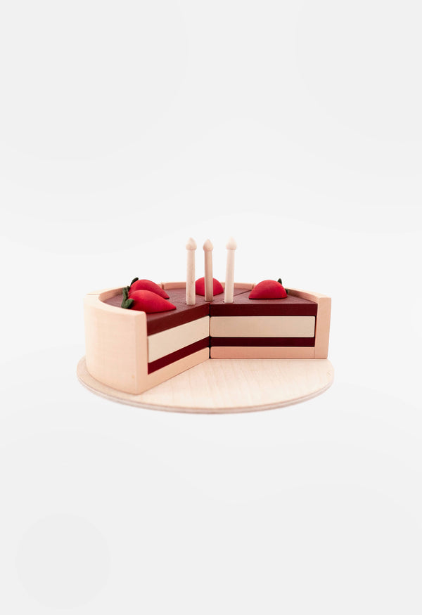 Wooden cake