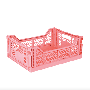 Aykasa faltbare Aufbewahrungsbox Midi in Strawberry Milk