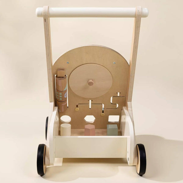 Wooden activity walker