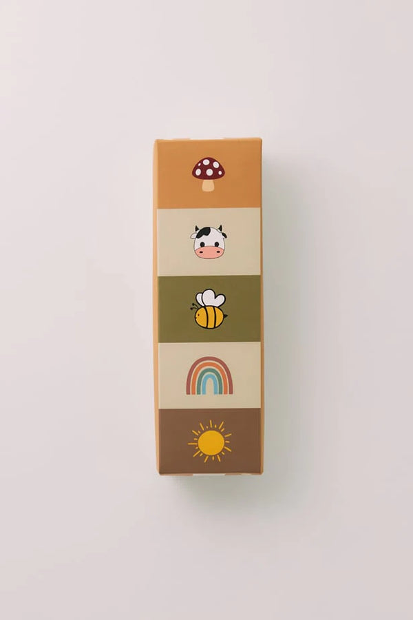 5-pack of baby socks Animal Detail boxed