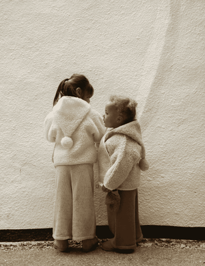 Merino-Jacke Snugglejacket Peanut von BINIBAMBA, weitere Ansicht