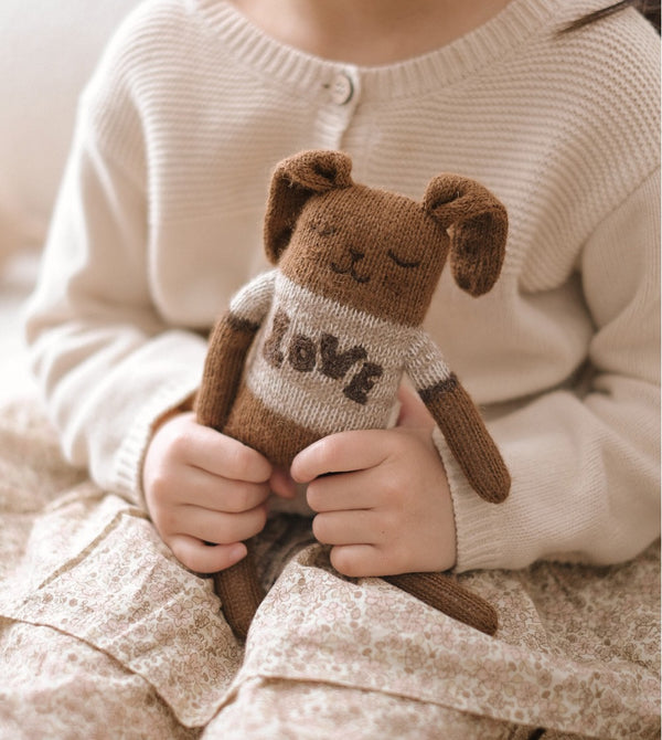 Knitted Toy Bunny Love