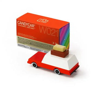 Gepäckwagen W021 von Candylab Toys mit Gummireifen und Magnetverbindung