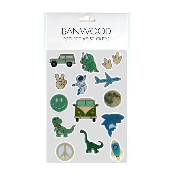 Reflective Adventure Stickers