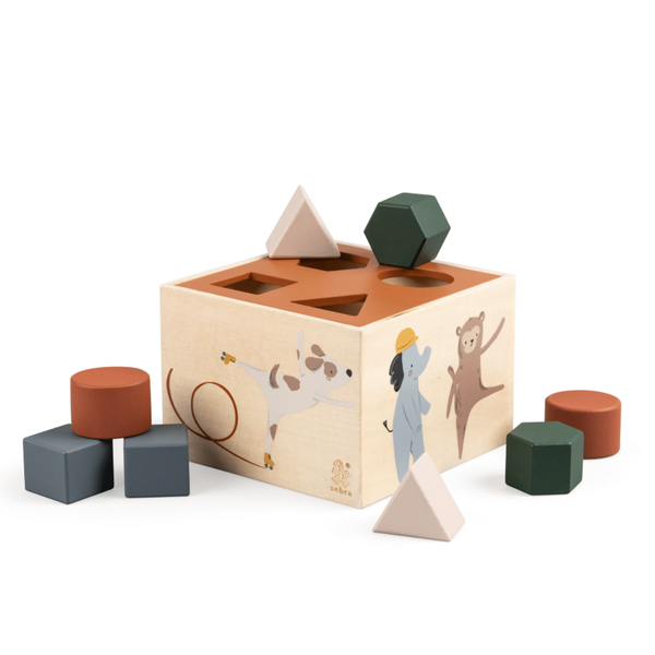 wooden shape-shaping game 