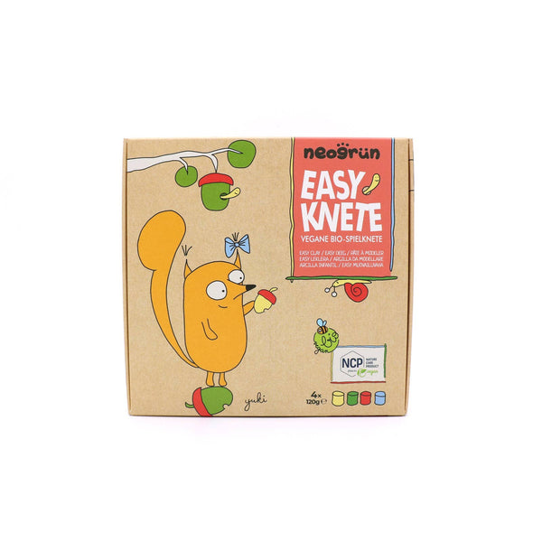 Set of 4 organic easy dough vegan "Yuki"