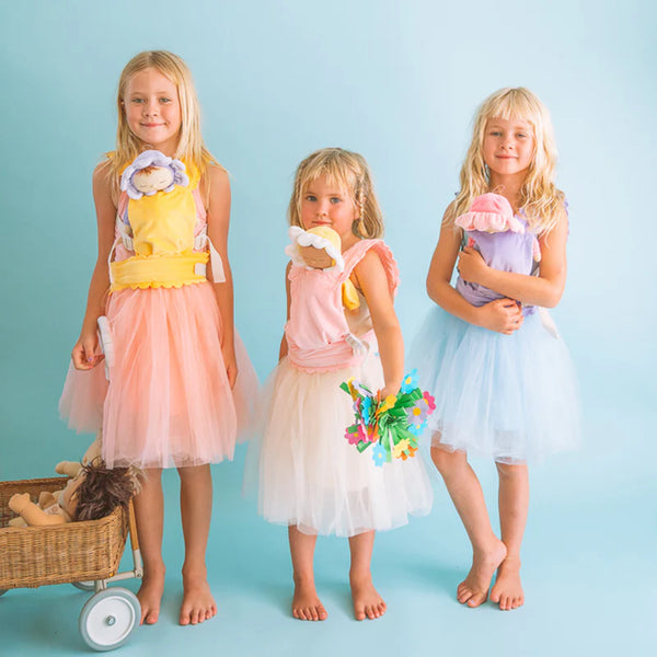 Olli Ella Dinkum Doll Petal Trage Lavender | Zubehör für Puppen & Puppentheater | Beluga Kids